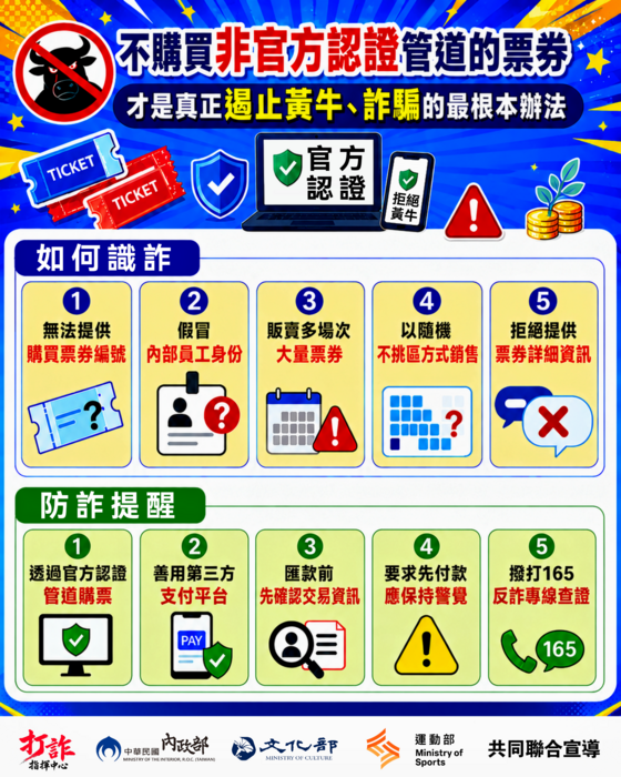 「防制黃牛票詐騙」